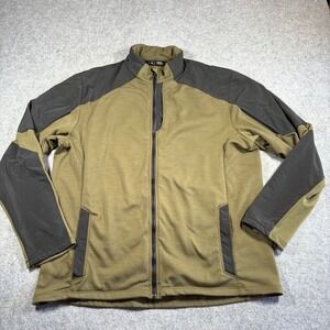 Triple Aught Design TAD Mens 2XL Full Zip Tactical Tracer Jacket Green USA Made